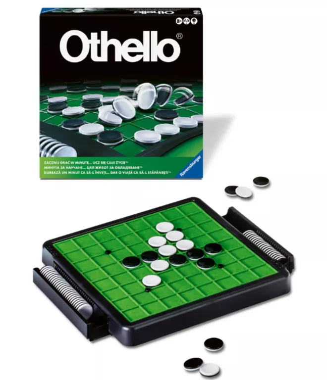 RAVENSBURGER OTHELLO CLASSIC GRA PLANSZOWA STRATEGICZNA 2 GRACZY 8+