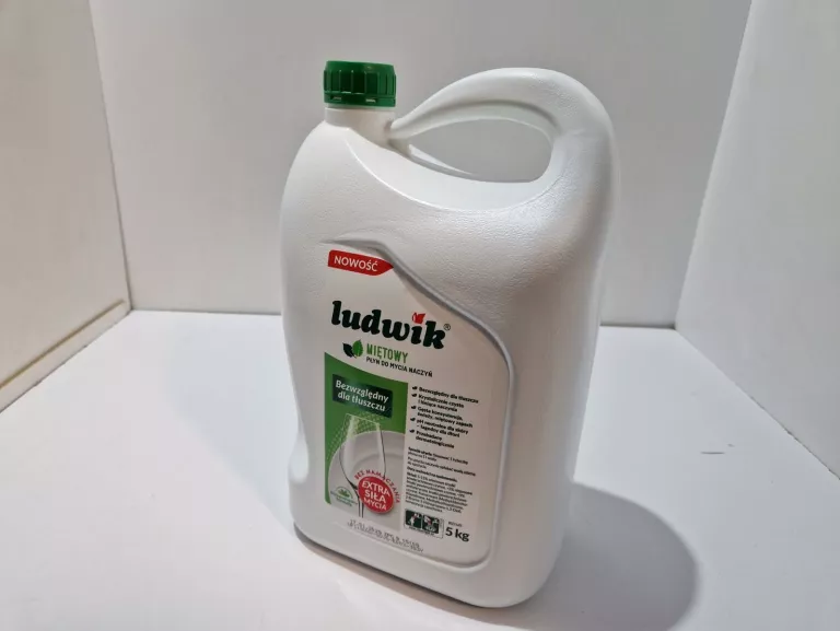 LUDWIK PŁYN DO MYCIA NACZYŃ MIĘTOWY 5L
