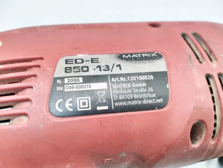WIERTARKA UDAROWA MATRIX ED-E 850-19/1