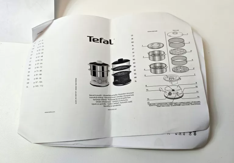 PAROWAR TEFAL VC1401