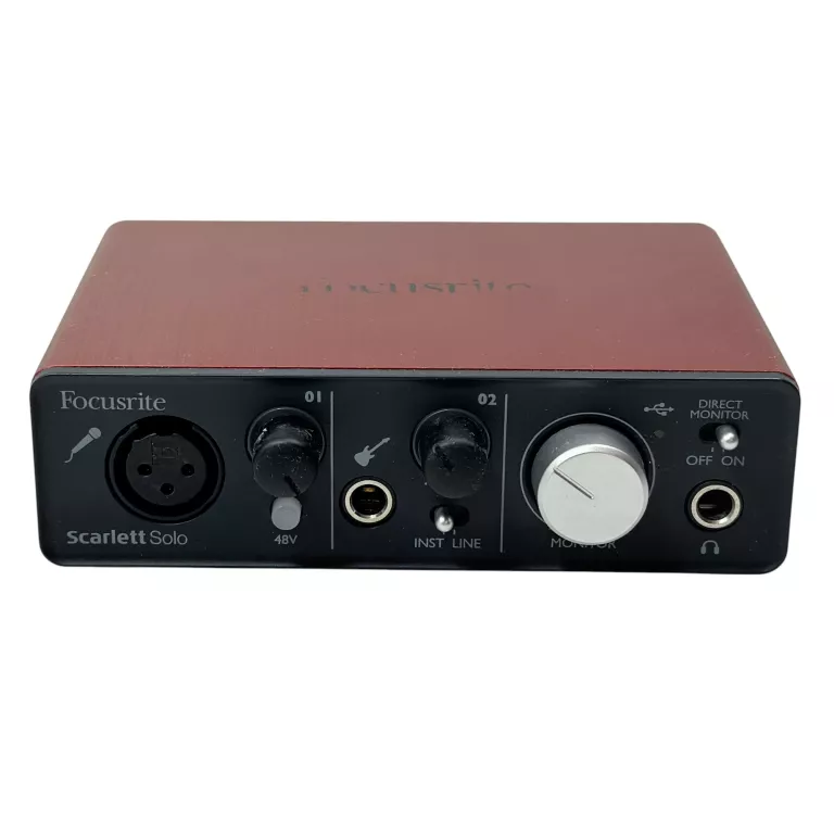 INTERFEJS FOCUSRITE SCARLETT SOLO