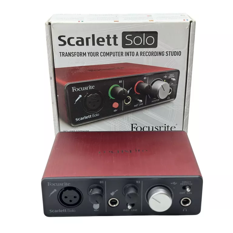 INTERFEJS FOCUSRITE SCARLETT SOLO