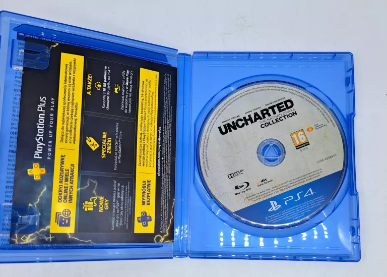 GRA NA PS4 UNCHARTED KOLEKCJA