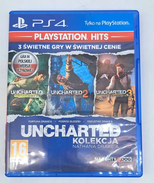 GRA NA PS4 UNCHARTED KOLEKCJA