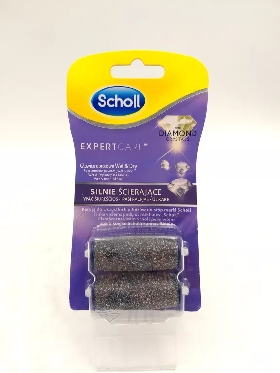 SCHOLL VELVET SMOOTH WET & DRY WYMIENNE GŁOWICE - 2 SZTUKI