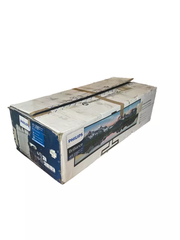 ZAKRZYWIONY MONITOR PHILIPS 499P9H-48.8" SUPERWIDE KAMERA GŁOŚNIKI