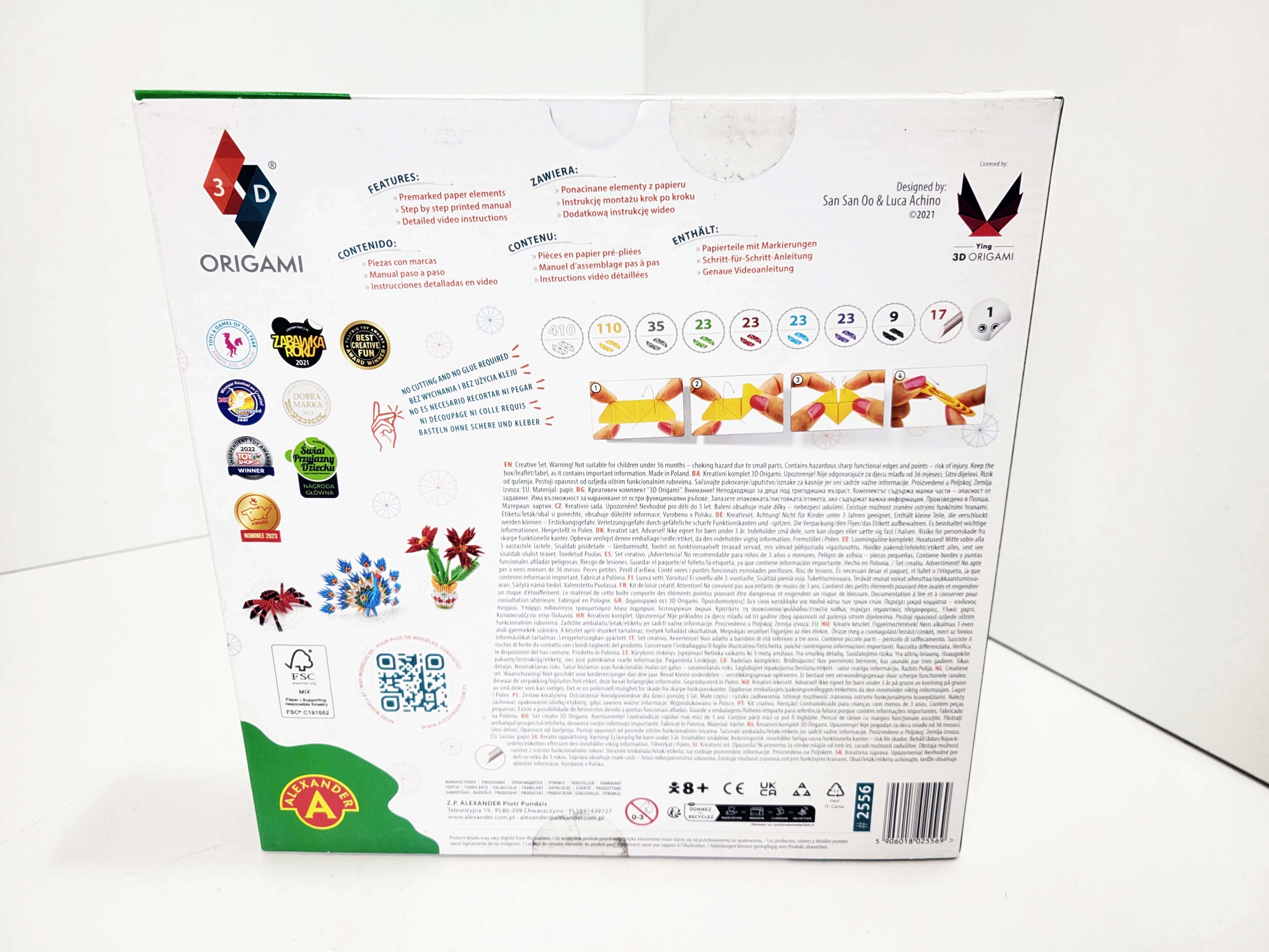 origami-3d-jednorozec-ean-gtin-5906018025569