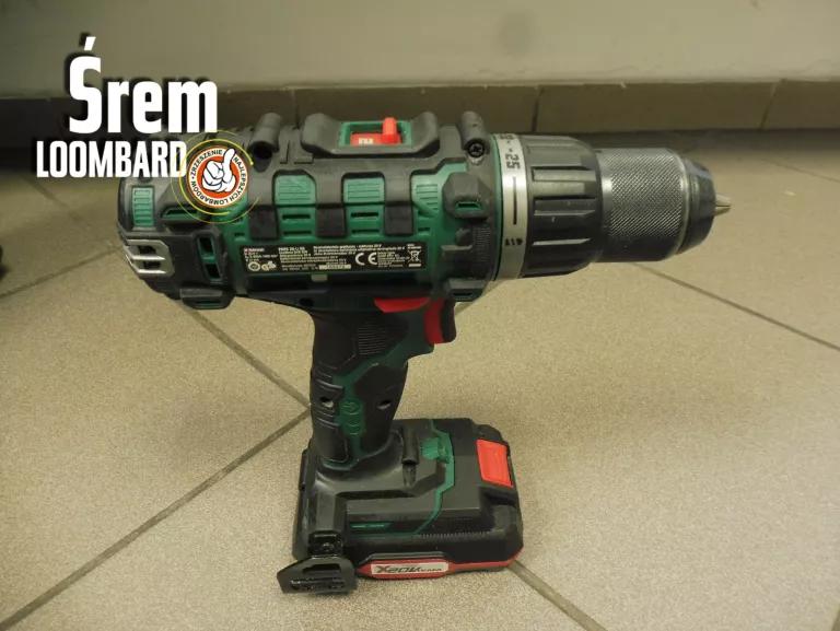 WKRĘTARKA PARKSIDE PABS 20-LI E6, AKUMULATOR, ŁADOWARKA, WIERTŁA, STAN BDB