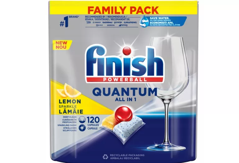 KAPSUŁKI FINISH QUANTUM ALL IN 1 LEMON 120 SZT.