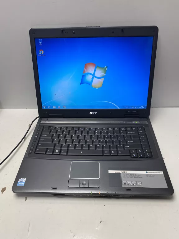 LAPTOP ACER EXTENSA 5220 CELERON 2/120GB