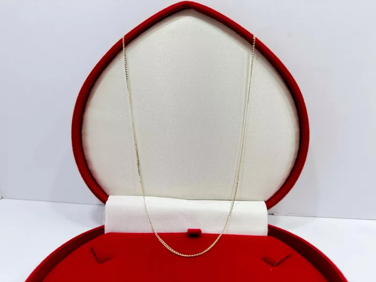 ZŁOTY ŁAŃCUSZEK PRÓBA 585 1.53G R45CM
