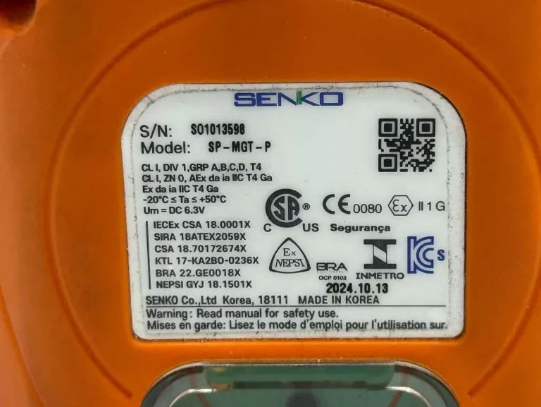DETEKTOR WIELOGAZOWY PRZENOŚNY SENKO MGT