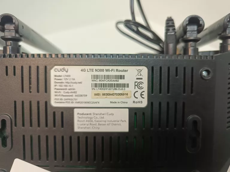 ROUTER CUDY LT400