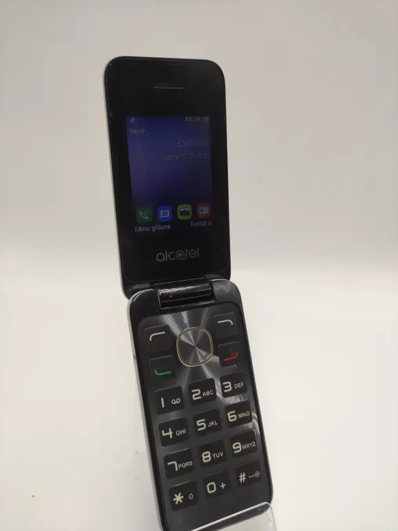 TELEFON 2051X ALCATEL Z KLAPKĄ 8/8MB DLA SENIORA