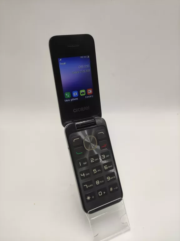 TELEFON 2051X ALCATEL Z KLAPKĄ 8/8MB DLA SENIORA