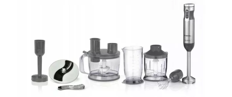 BLENDER RĘCZNY 898 4 BLADES 7W1 PUDEŁKO