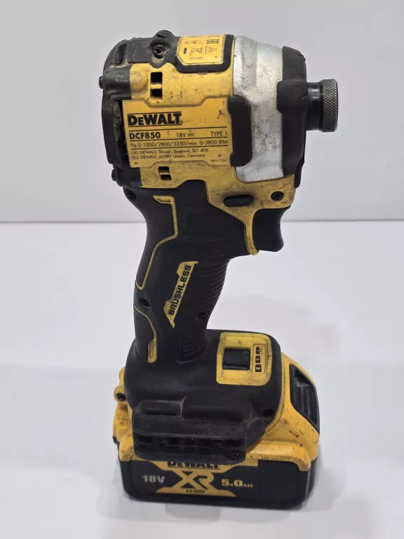 ZAKRĘTARKA DEWALT DCF850 Z AKUMULATOREM