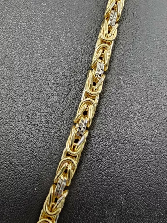 ZŁOTY ŁAŃCUCH KRÓLEWSKI 585 41,32G 55CM