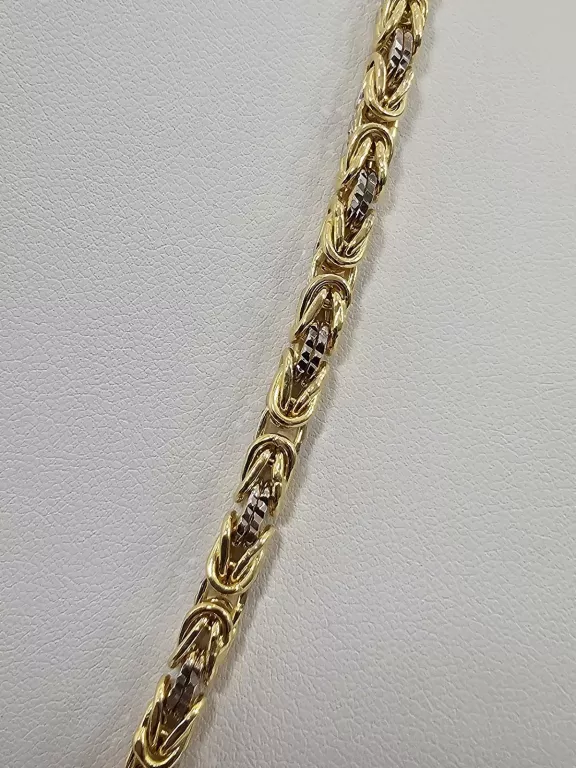ZŁOTY ŁAŃCUCH KRÓLEWSKI 585 41,32G 55CM