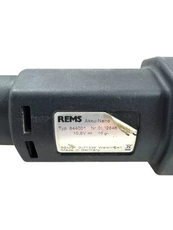 PRZECINARKA DO RUR MIEDZIANYCH REMS AKKU-NANO D-71332