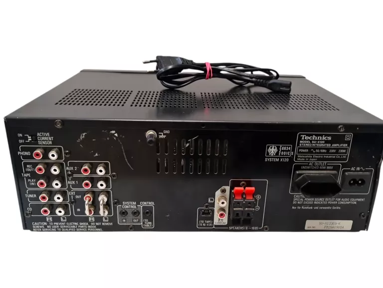 WZMACNIACZ TECHNICS PXS CAP SU-X120