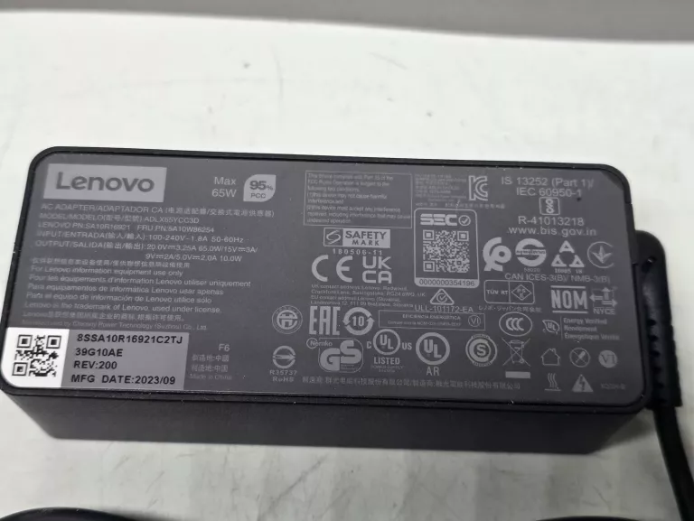 ZASILACZ LENOVO USB-C 65W