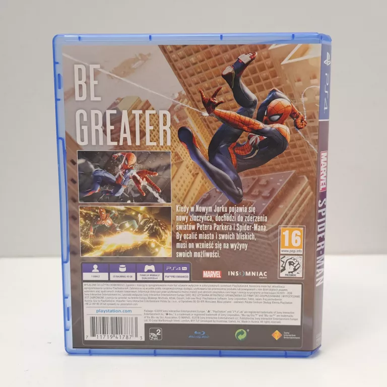 SPIDER-MAN PS4