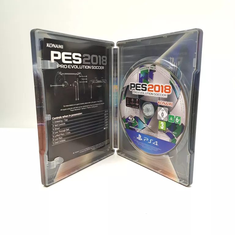 PRO EVOLUTION SOCCER 2018 STEELBOOK PS4