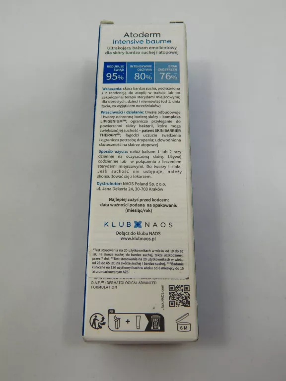 BIODERMA ATODERM NUTRITIVE KREM ODŻYWCZY SKÓRA SUCHA