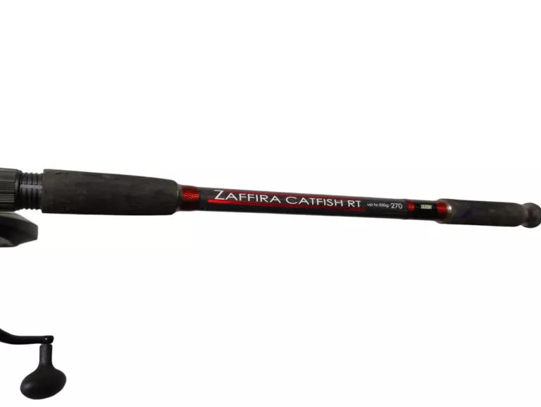 WĘDKA JAXON ZAFFIRA CATFISH RT 550 G 270 CM + JAXON TOP CAT FISH CT 700