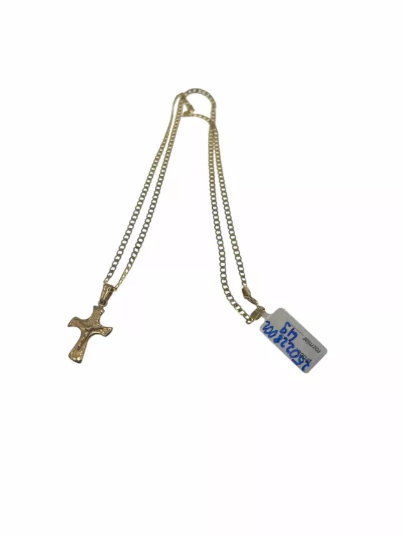 WYRÓB JUBILERSKI UŻYWANY ŁAŃCUSZEK +ZAWIESZKA PR.585
