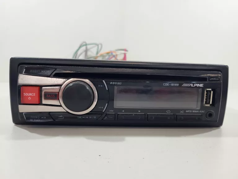 RADIO SAMOCHODOWE ALPINE CDE-181RR MP3 CD AUX USB