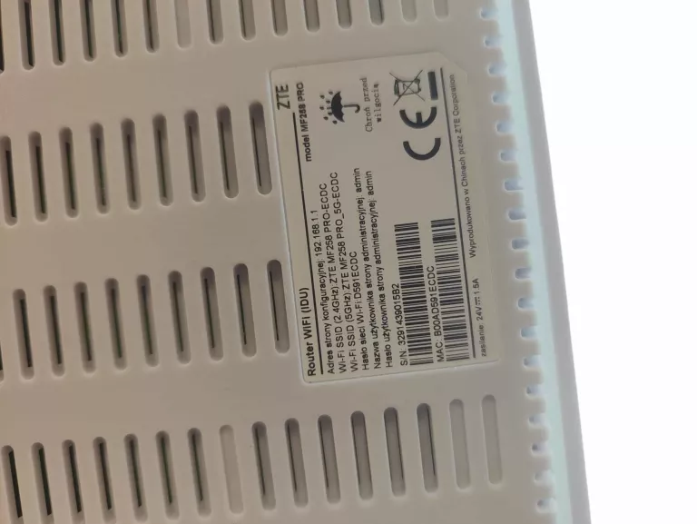 ZTE MF258 PRO ODU-IDU ROUTER ZEWNĘTRZNY LTE KAT.15