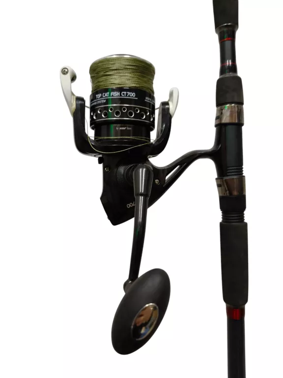 WĘDKA JAXON ZAFFIRA CATFISH RT 550 G 270 CM + JAXON TOP CAT FISH CT 700