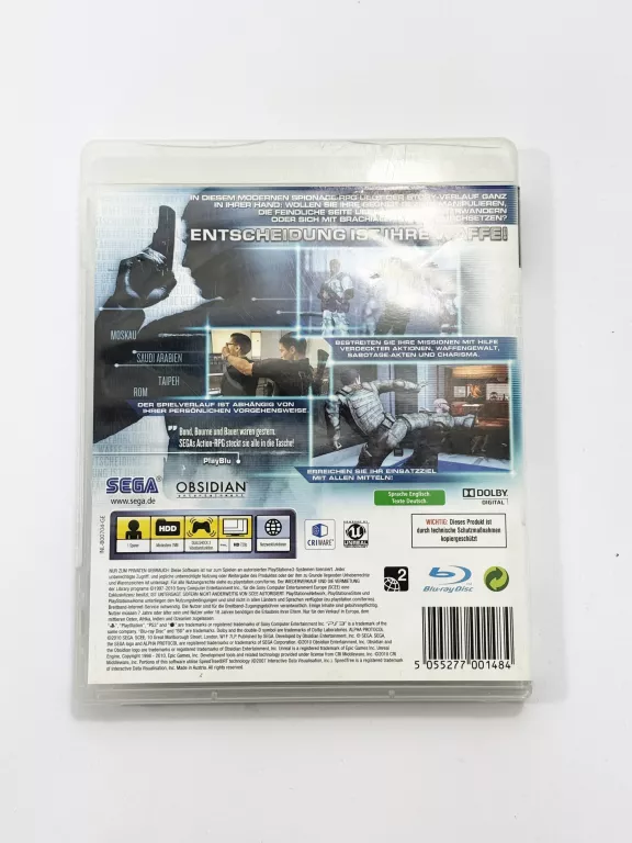 ALPHA PROTOCOL PS3
