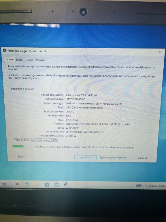LAPTOP IBM, LENOVO IDEAPAD 100S-14IBR 14 " INTEL CELERON N 2 GB / 64 GB