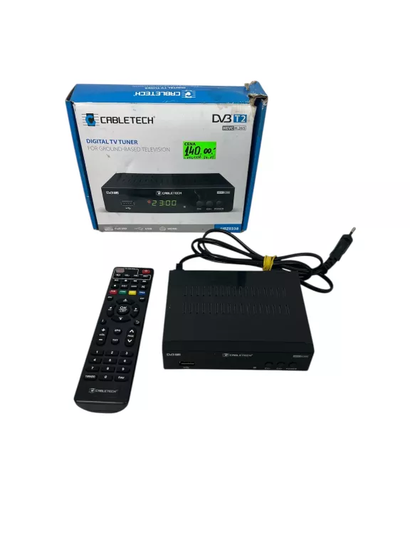 CABLETECH URZ0338 TUNER DVB-T2/C HEVC H.265