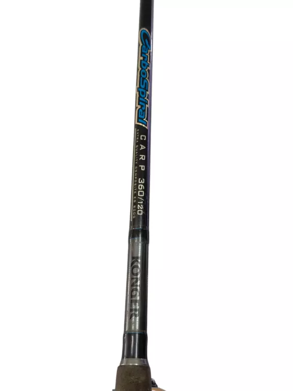 CARBOSPIRAL CARP 360/120 WĘDKA KARPIOWA KONGER +MISTRALL ENERGY CARP 50