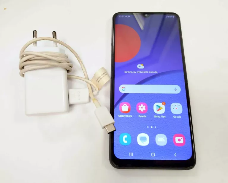 TELEFON SAMSUNG GALAXY M12 + ŁADOWARKA