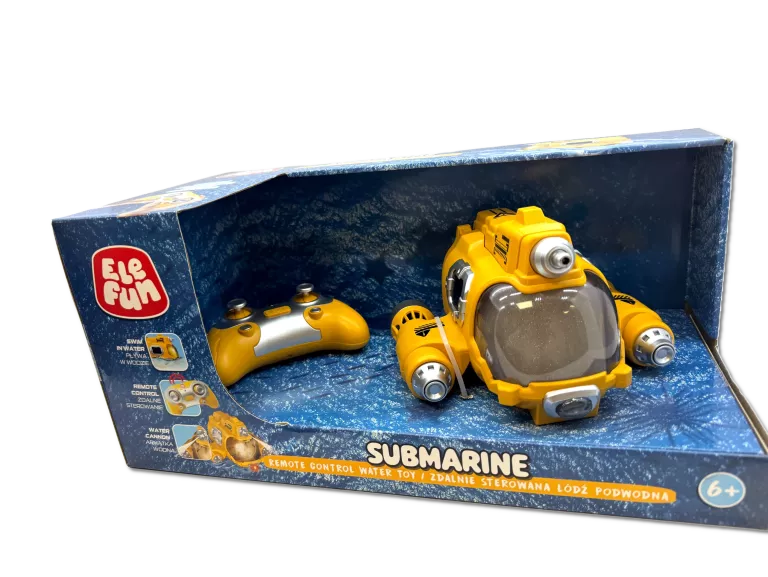 ELEFUN SUBMARINE STEROWANA ŁÓDŹ PODWODNA Z ARMATKĄ WODNĄ