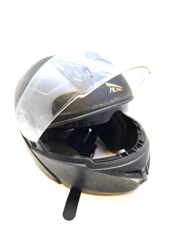KASK MOTOCYKLOWY M.LINE ECE-R22.05 XL:61-62 CZARNY