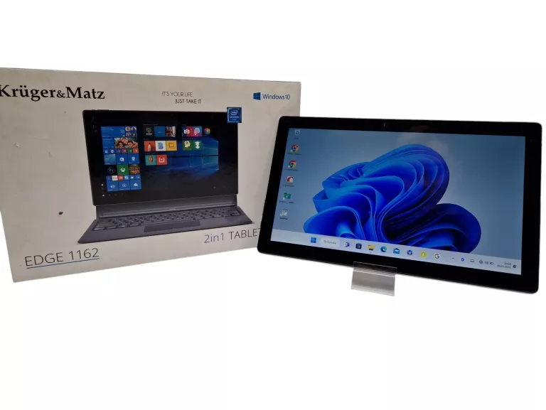 TABLET KRUGER&MATZ EDGE 1162 2W1 - 4/64GB - WIN10 - N4000@2,2GHZ - 4000 MA
