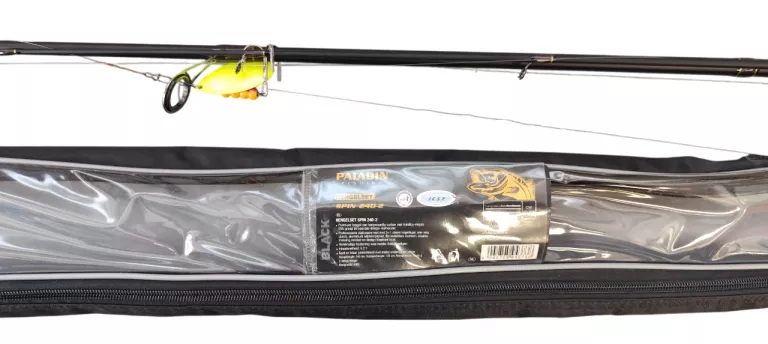 PALADIN WĘDKA CARBON SPIN 240+ KOŁOWROTEK PALADIN BLACK EDITION