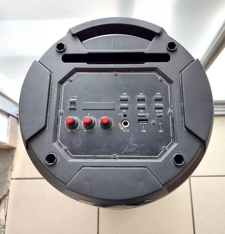 GŁOŚNIK PRZENOŚNY BIG BOOMER SPEAKER BT 00212 MW-538