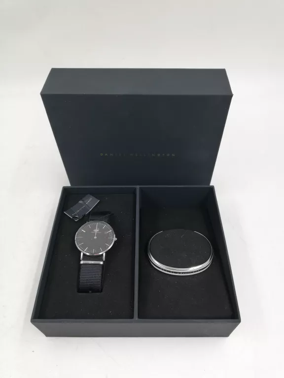 ZEGAREK DANIEL WELLINGTON CLASSIC BLACK CORNWALL 36MM DW00100151 KOMPLET