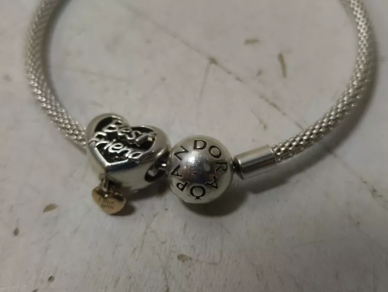 BRANSOLETKA PANDORA 925 +CHARMS BEST FRIENDS