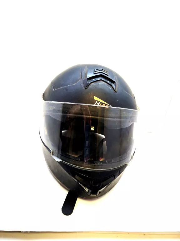 KASK MOTOCYKLOWY M.LINE ECE-R22.05 XL:61-62 CZARNY