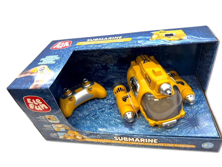 ELEFUN SUBMARINE STEROWANA ŁÓDŹ PODWODNA Z ARMATKĄ WODNĄ