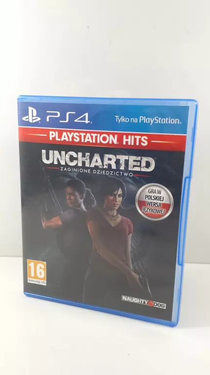 GRY NA PS4 UNCHARTED ZAGINIONE DZIEDZICTWO