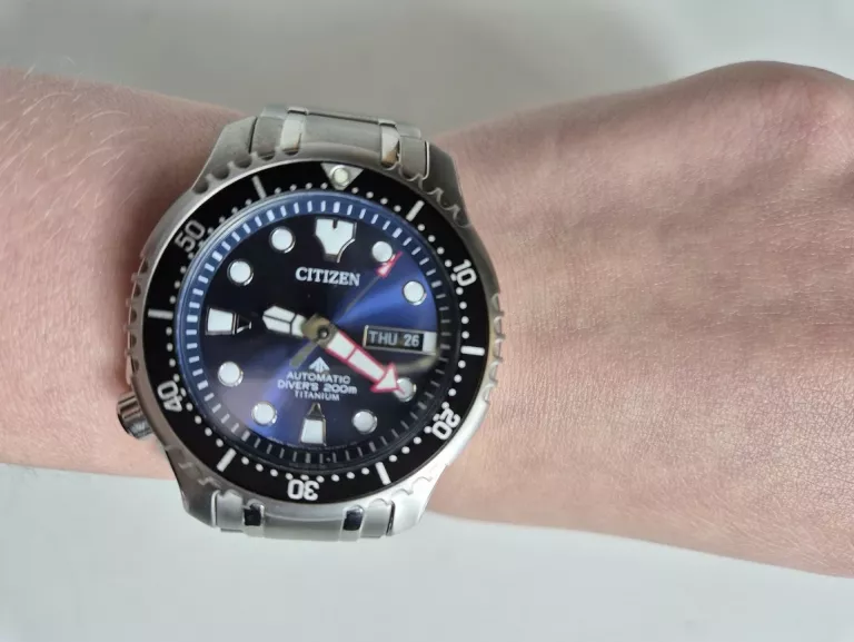ZEGAREK CITIZEN PROMASTER DIVER NY10050N TYTANOWY + AKCESORIA